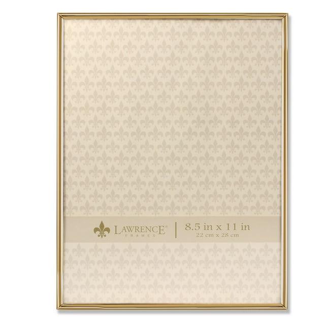 8.5x11 Simply Gold Metal Picture Frame