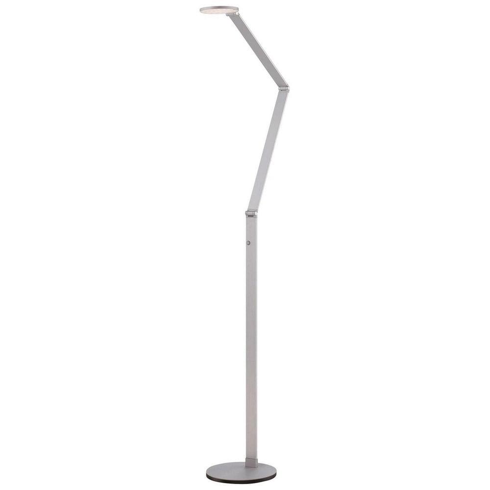 8.75 Inch 12W 1 Led Table Lamp-Chiseled Nickel Finish George Kovacs Lighting P305-2-654-L
