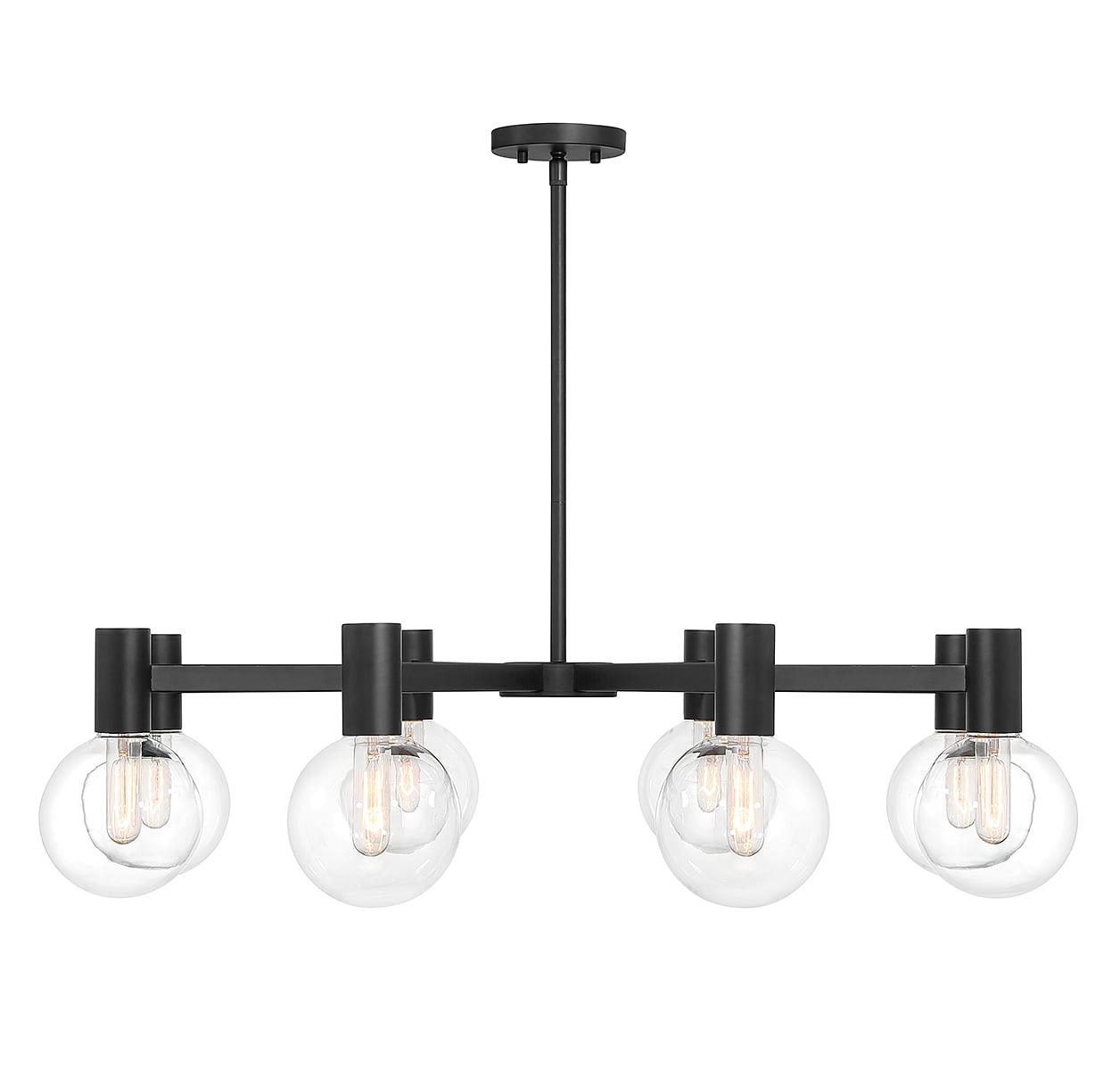 Savoy House Wright 8 - Light Chandelier in  Matte Black