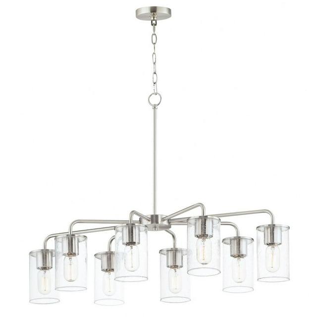 8 Light Chandelier-Satin Nickel Finish    -Traditional Installation Maxim Lighting 11848Cdsn