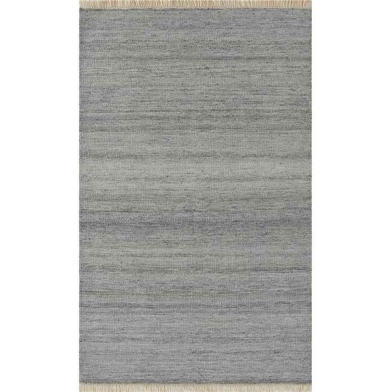 Momeni 8'x10' Cove Solid Performance Handwoven Indoor/Outdoor Area Rug Silver: Abstract Rectangle, Low Pile, Recycled PET
