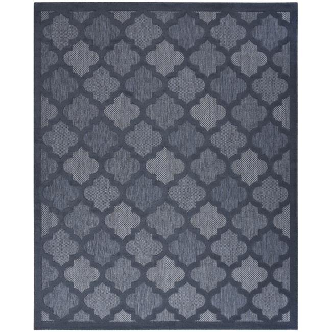 Nourison Easy Care 8' x 10' Navy Blue Indoor/Outdoor Rug