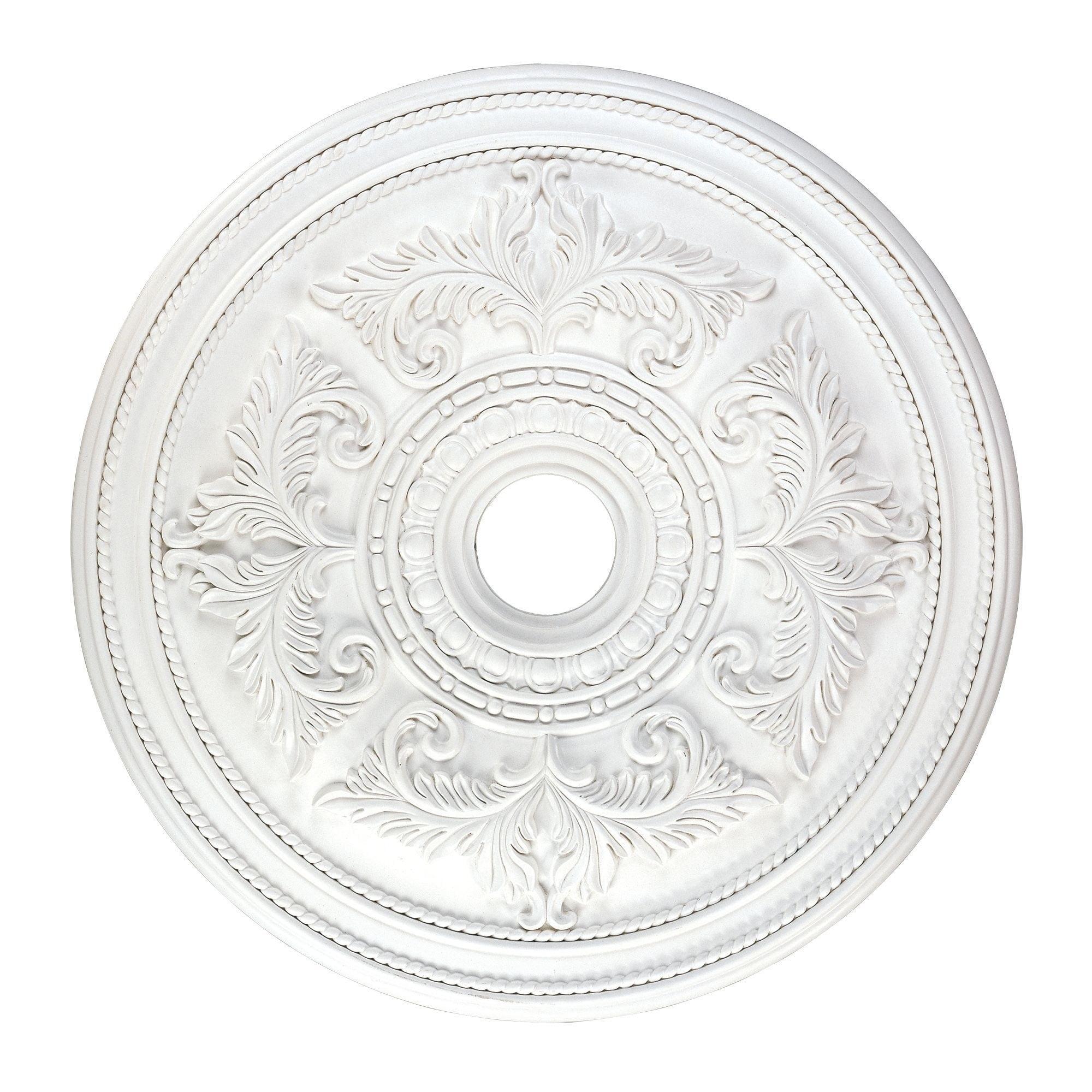 Livex Lighting Ceiling Medallion in White