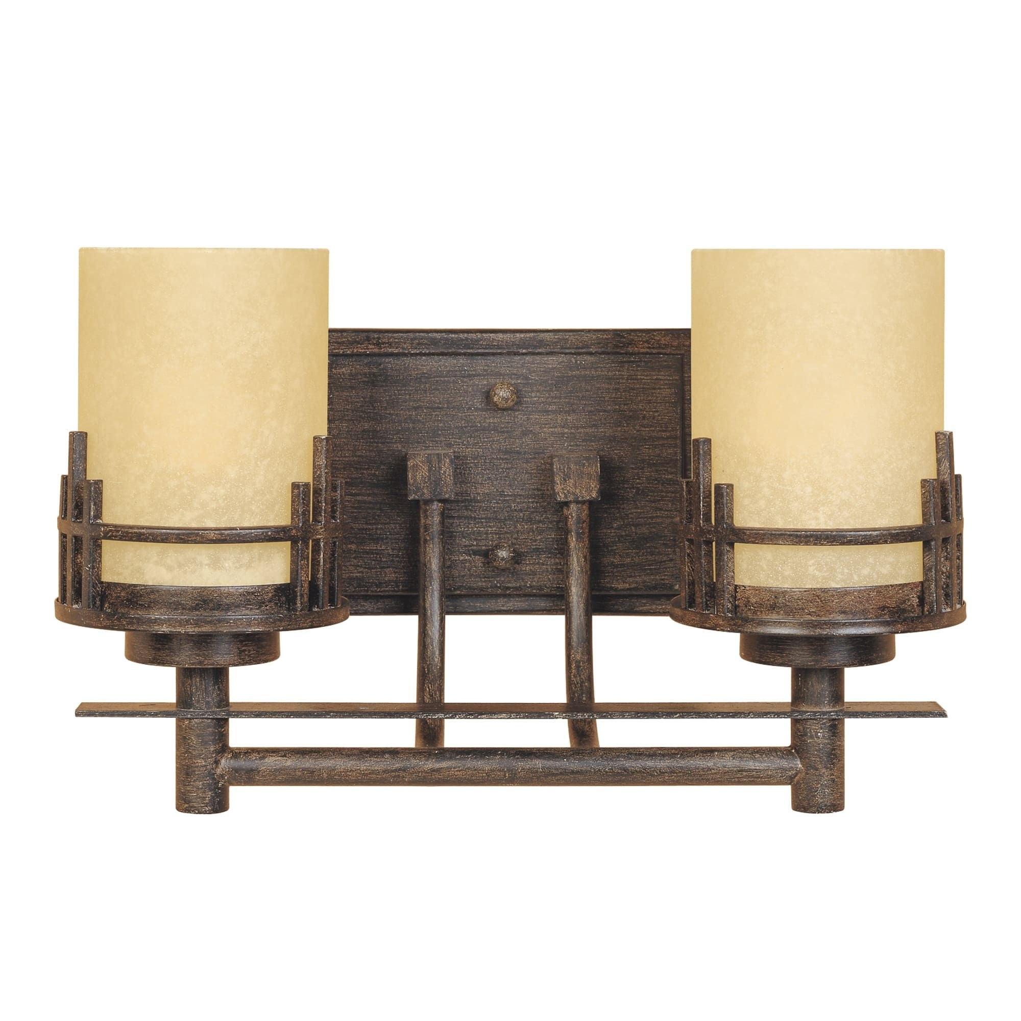82101-WM Wall Sconce, Warm Mahogany
