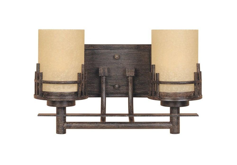 82101-WM Wall Sconce, Warm Mahogany