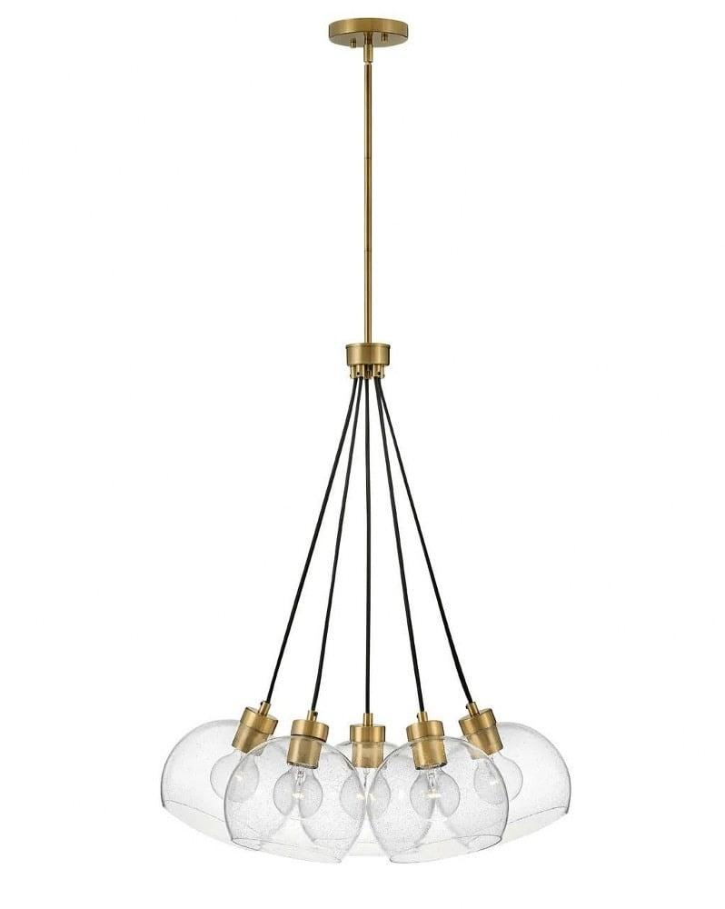 Lark Rumi 1 - Light Pendant in  Lacquered Brass