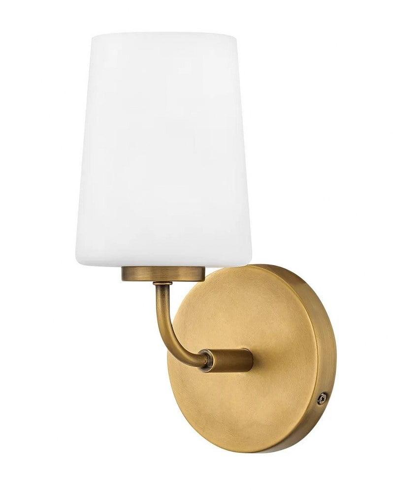 Fitz Single Frosted Dimmable Bath Sconce