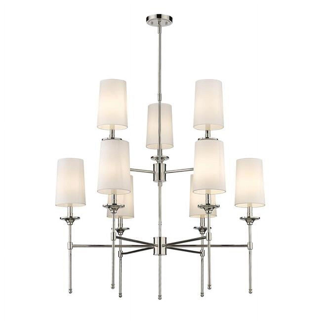 Hayse 9 - Light Dimmable Tiered Chandelier