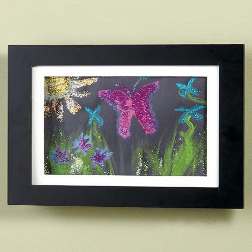 Classic Black Wooden Wall Frame for 9" x 12" Artwork