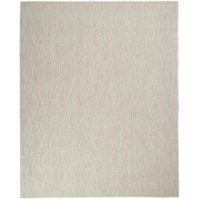 Nourison Textured Home Modern Indoor Rug Ivory Beige 9' x 12'