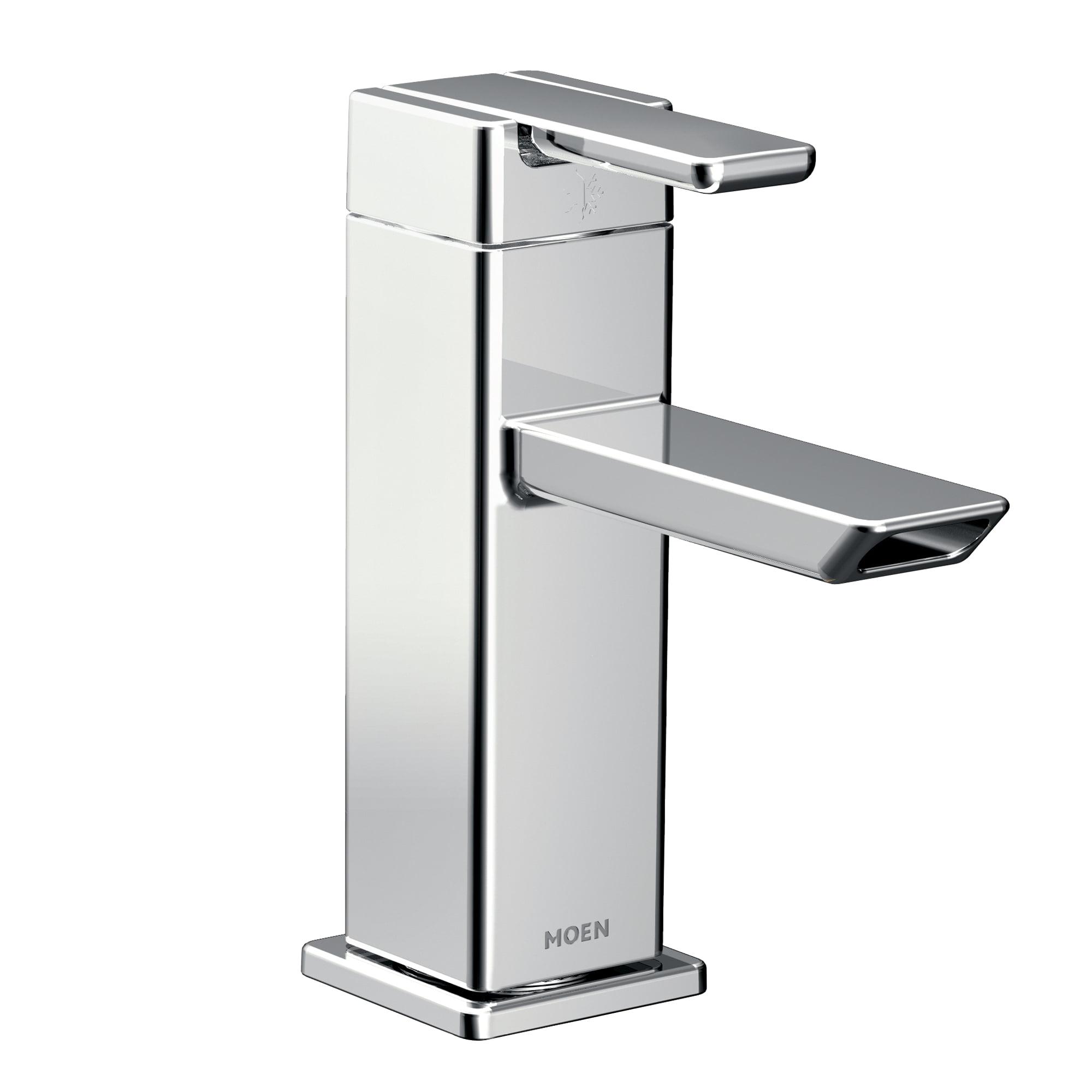 Urban Minimalist Chrome Single-Handle Bathroom Faucet