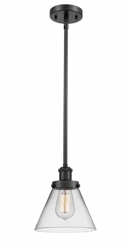 Innovations Lighting Cone 1 - Light Pendant in  Matte Black