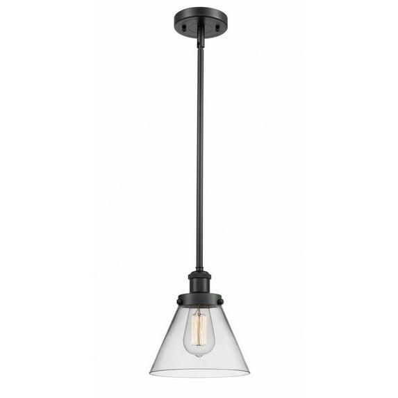 Innovations Lighting Cone 1 - Light Pendant in  Matte Black