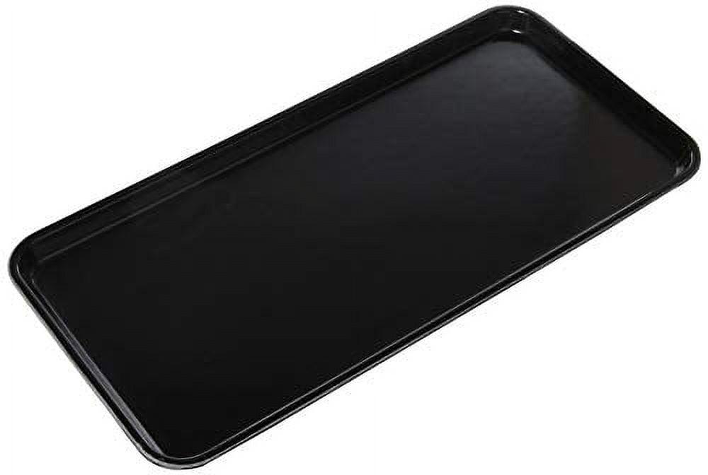 Cambro Rectangular Fiberglass Market Display Tray Black