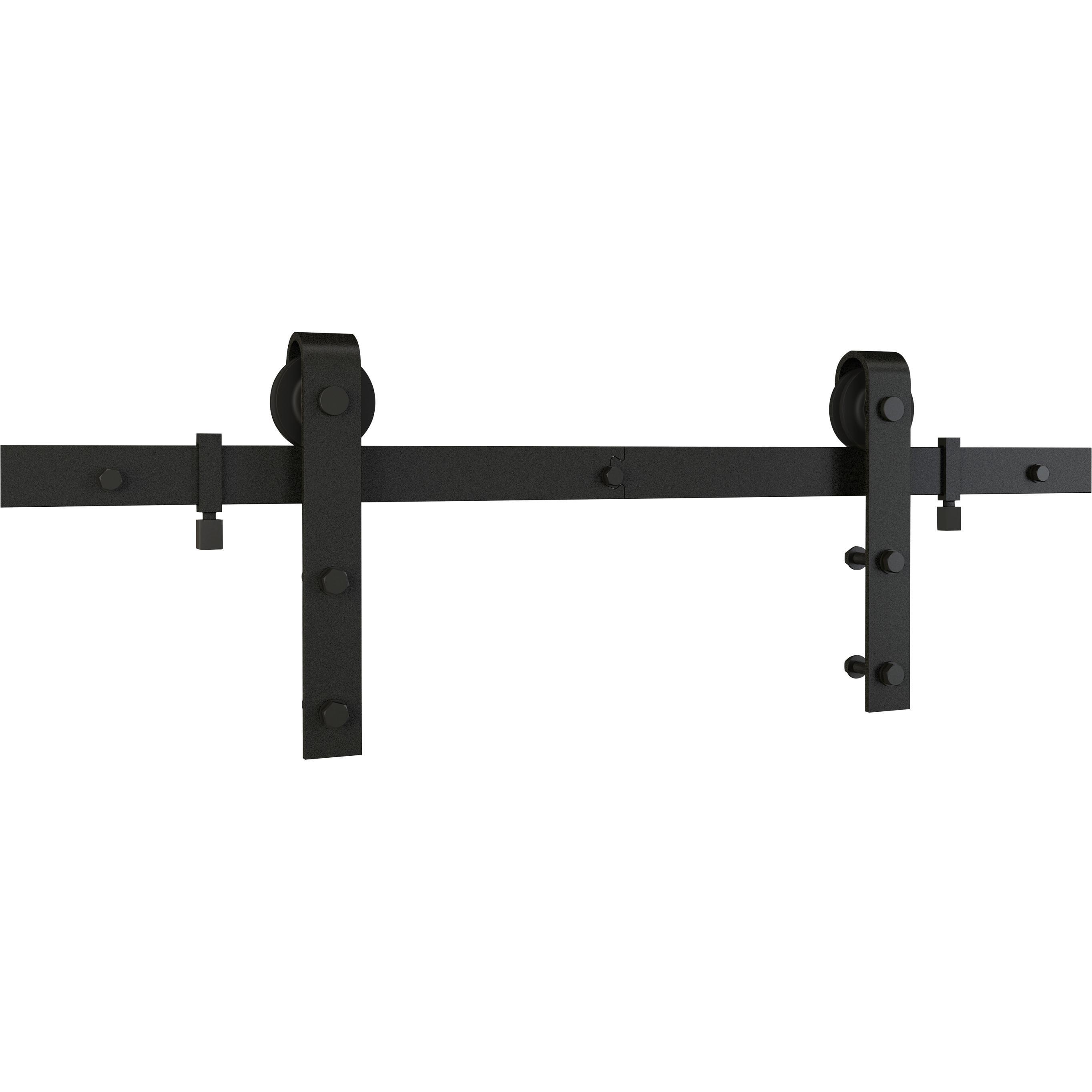 National Hardware Standard Single Barn Door Hardware Kit