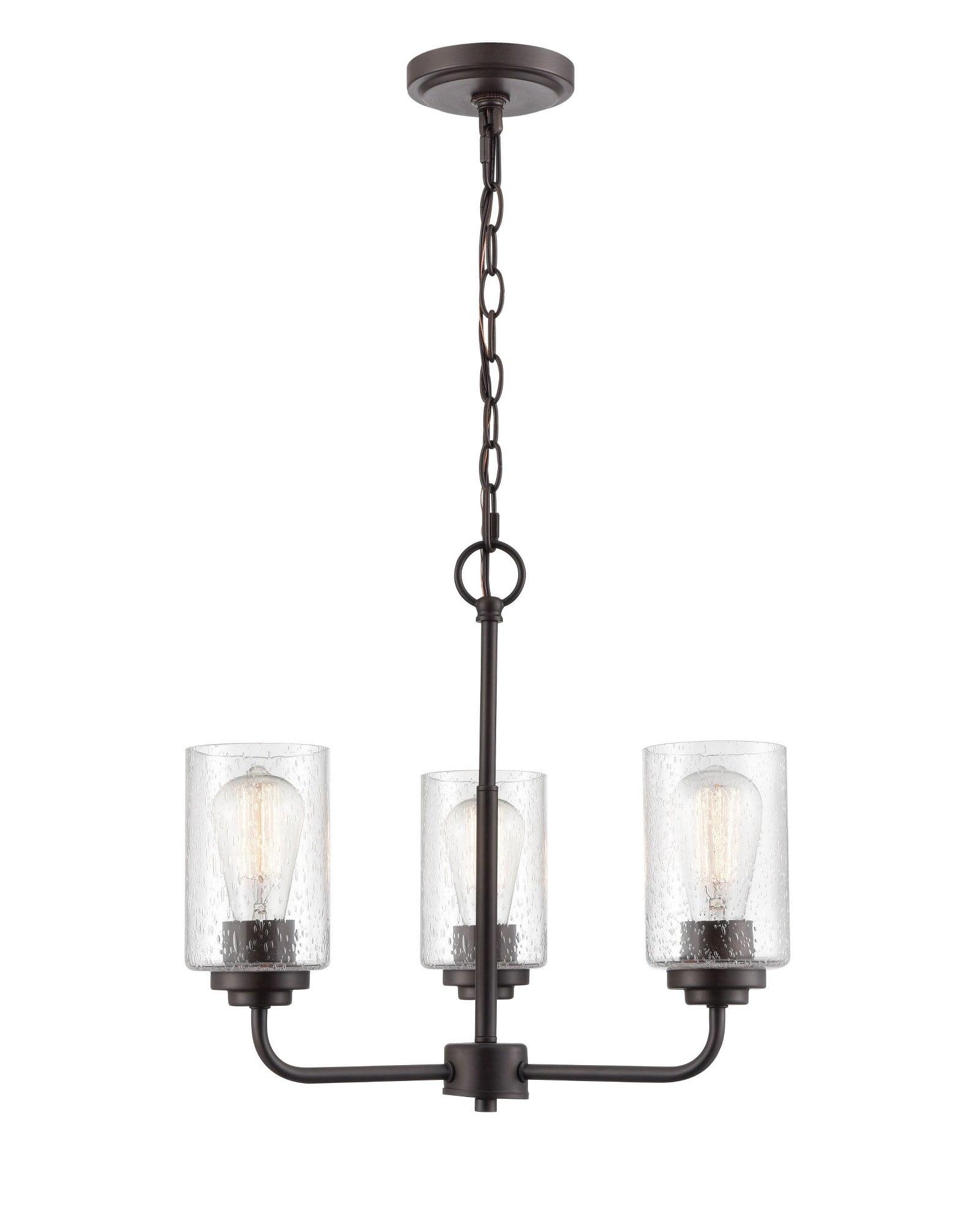 Millennium Lighting Moven 3 - Light Chandelier in  Rubbed Bronze