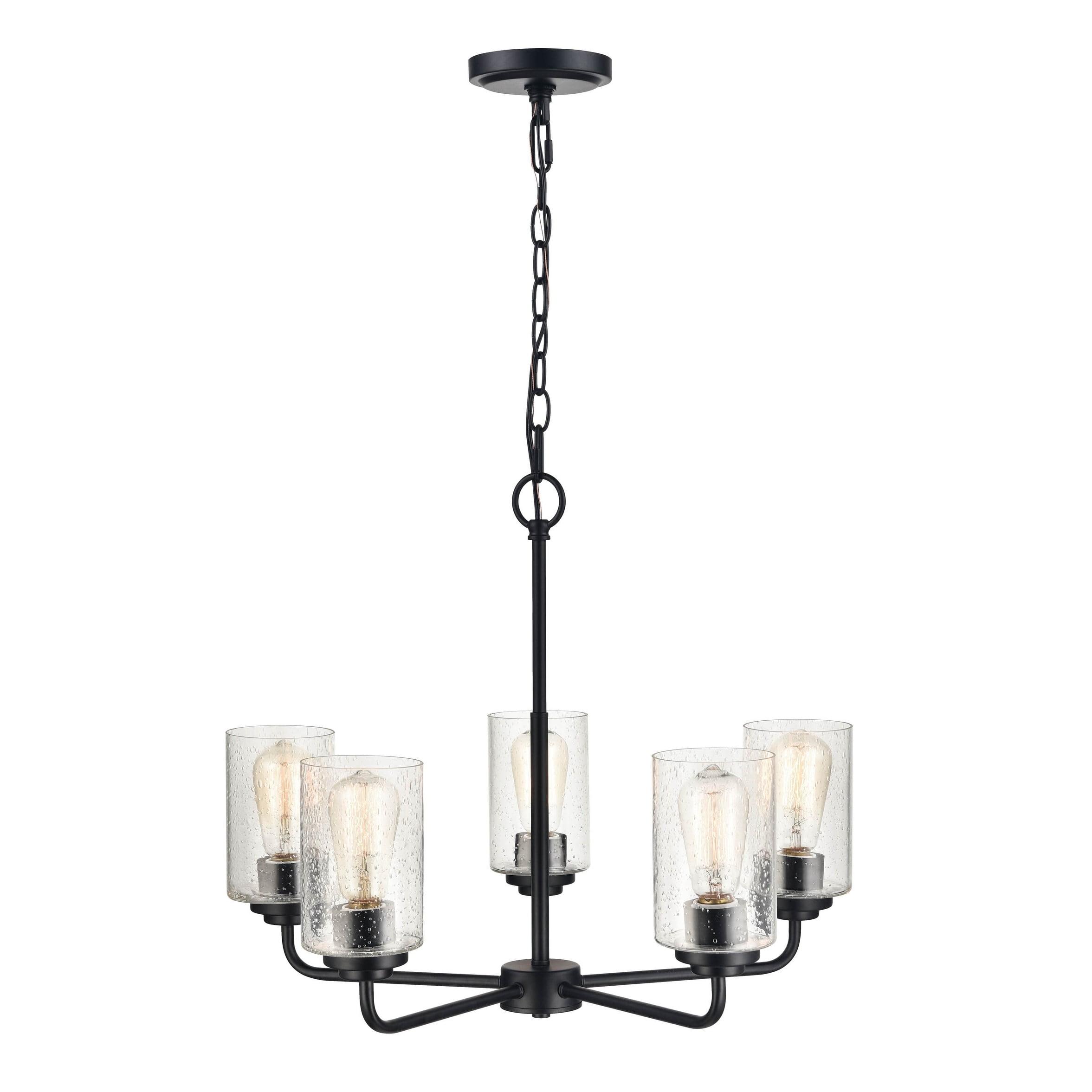 Millennium Lighting Moven 5 - Light Chandelier in  Matte Black