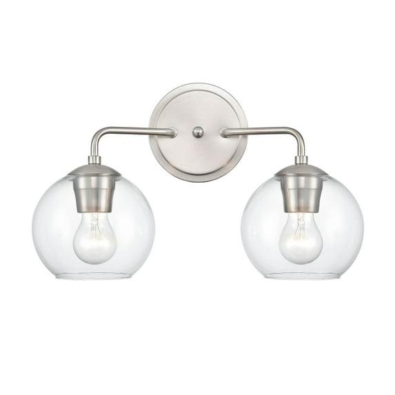 Millennium Lighting 2 - Light Vanity in  Brushed Nickel