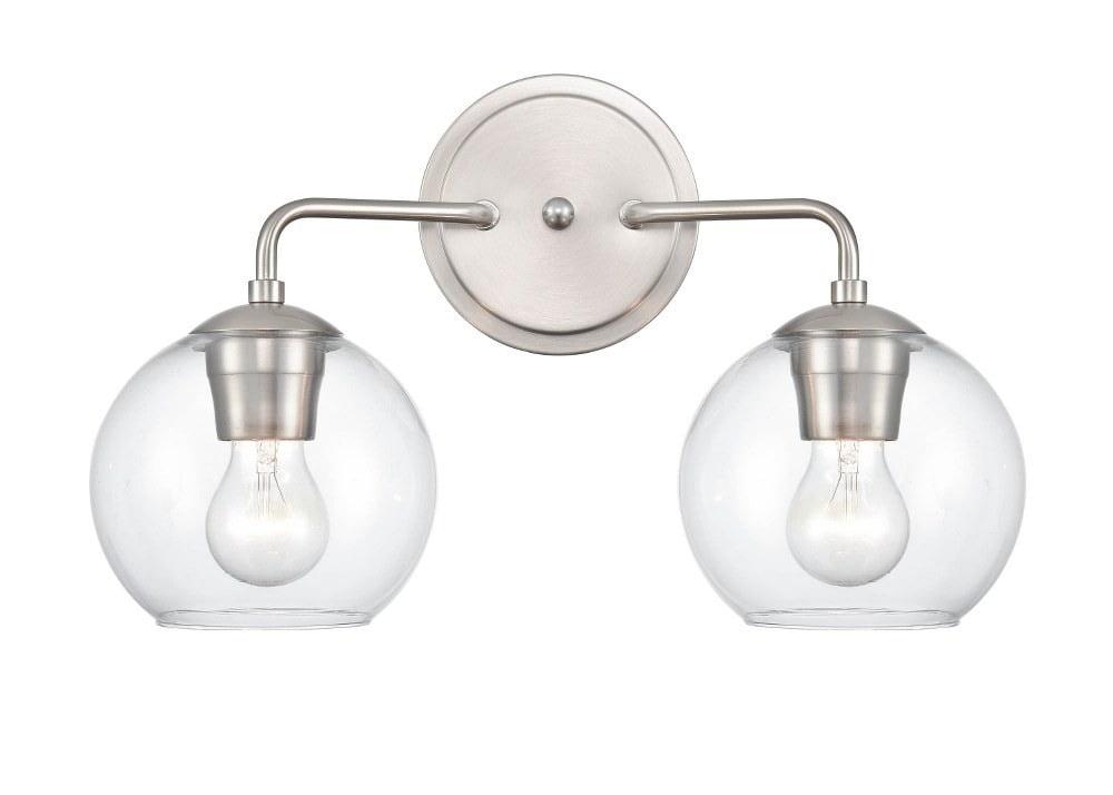 Millennium Lighting 2 - Light Vanity in  Brushed Nickel