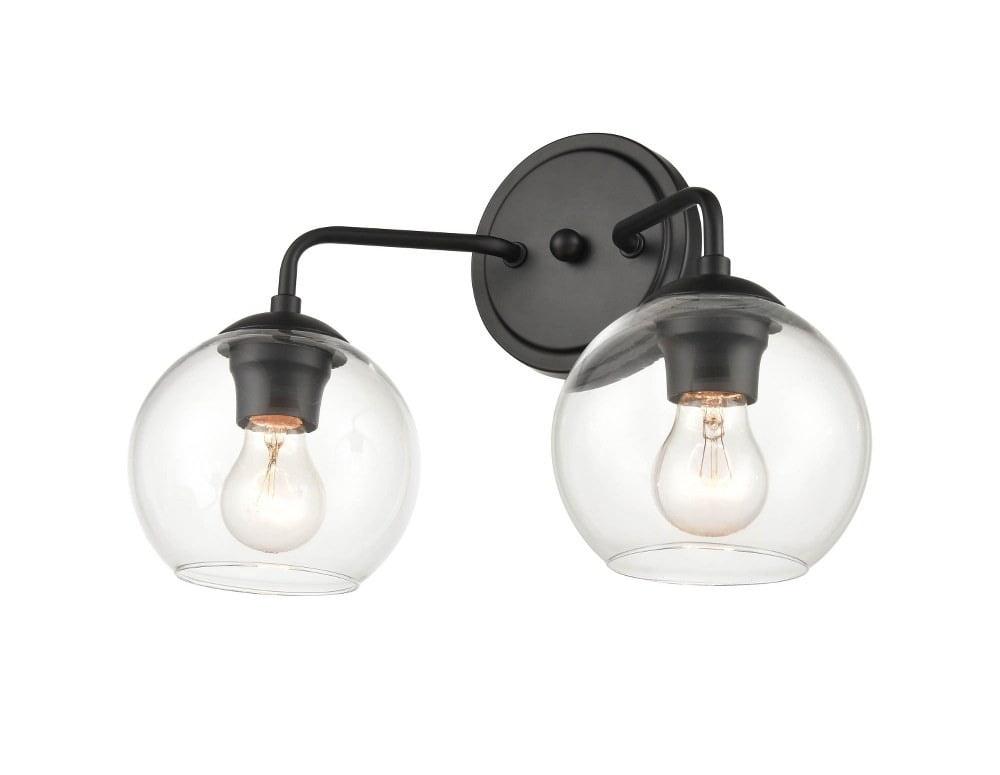 Millennium Lighting 2 - Light Vanity in  Matte Black