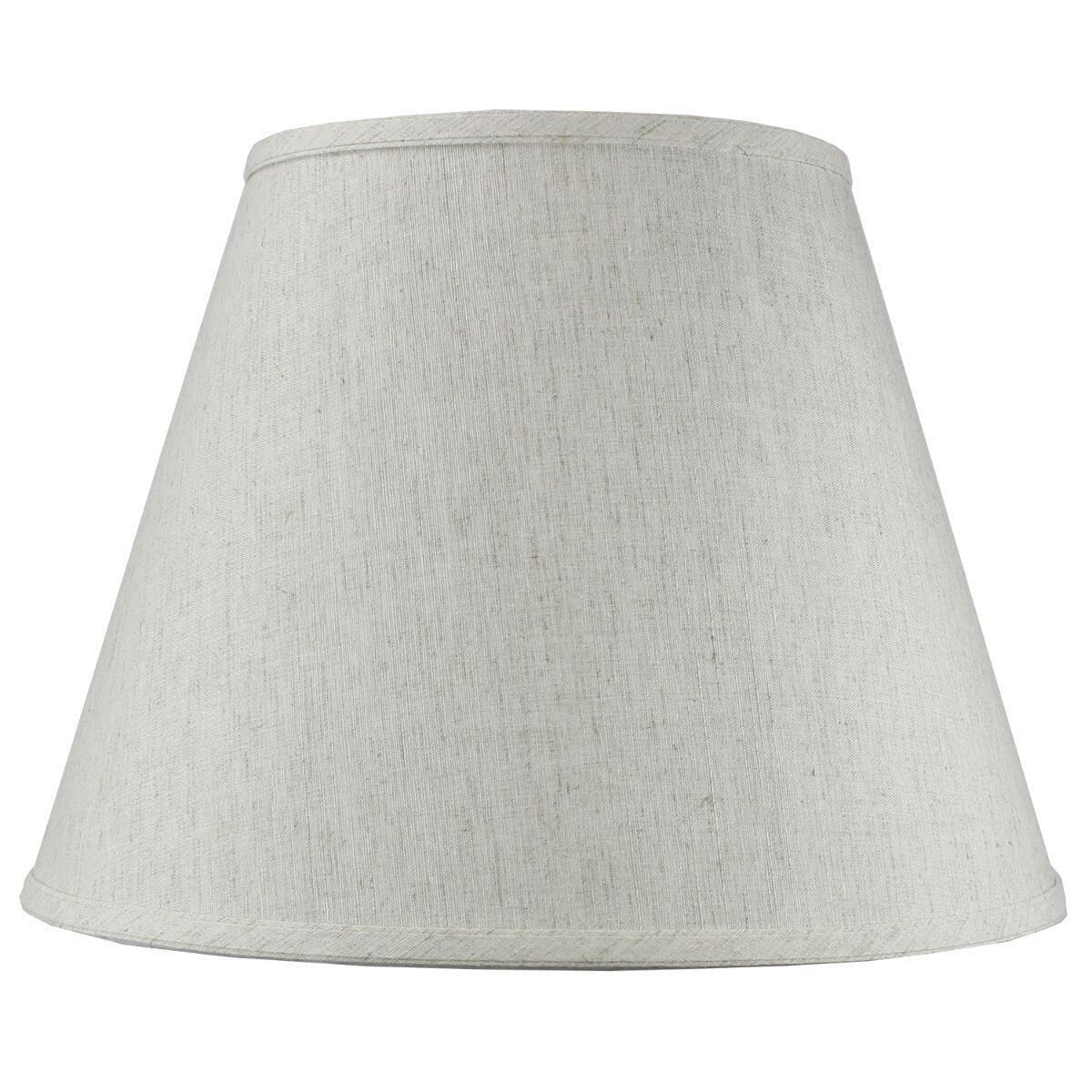 9x16x12" SLIP UNO FITTER Textured Oatmeal Empire Hardback Lamp Shade