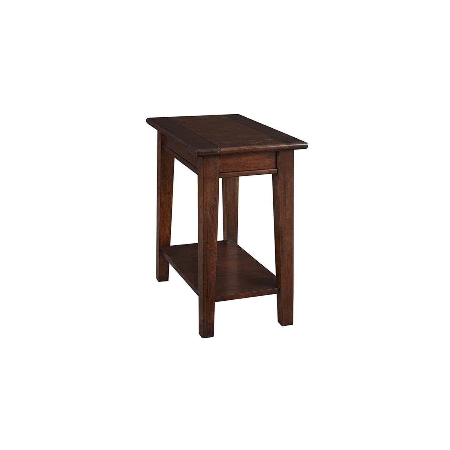 A-America Westlake King Chairside Table with Shelf