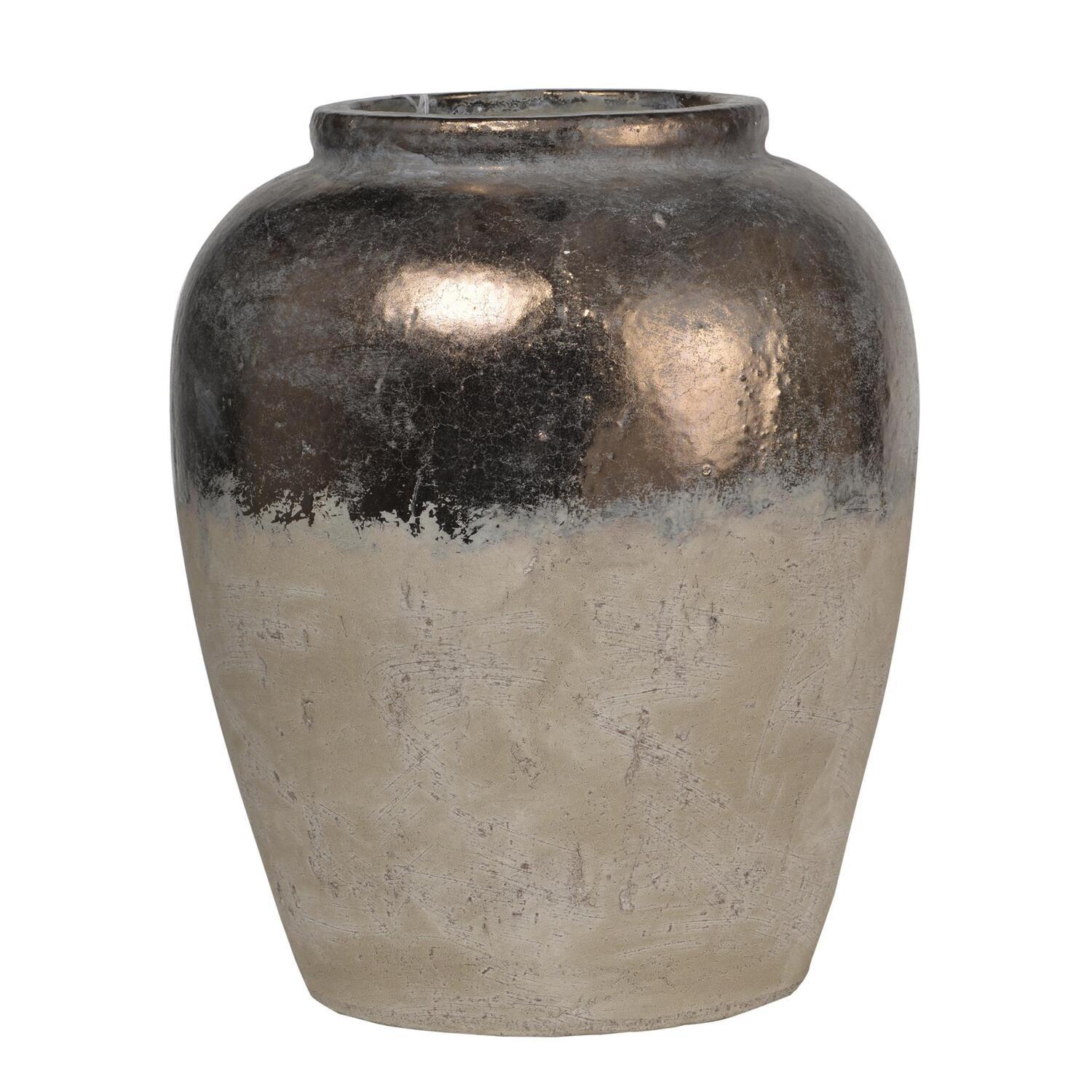 Libra 15.8'' Handmade Terracotta Table Vase