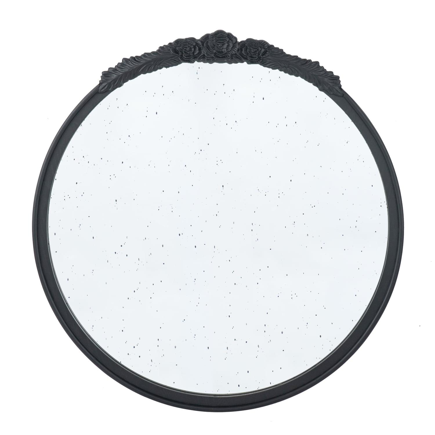 A&B Home Bingley Mirror - 29.5" x 2" x 30" Black
