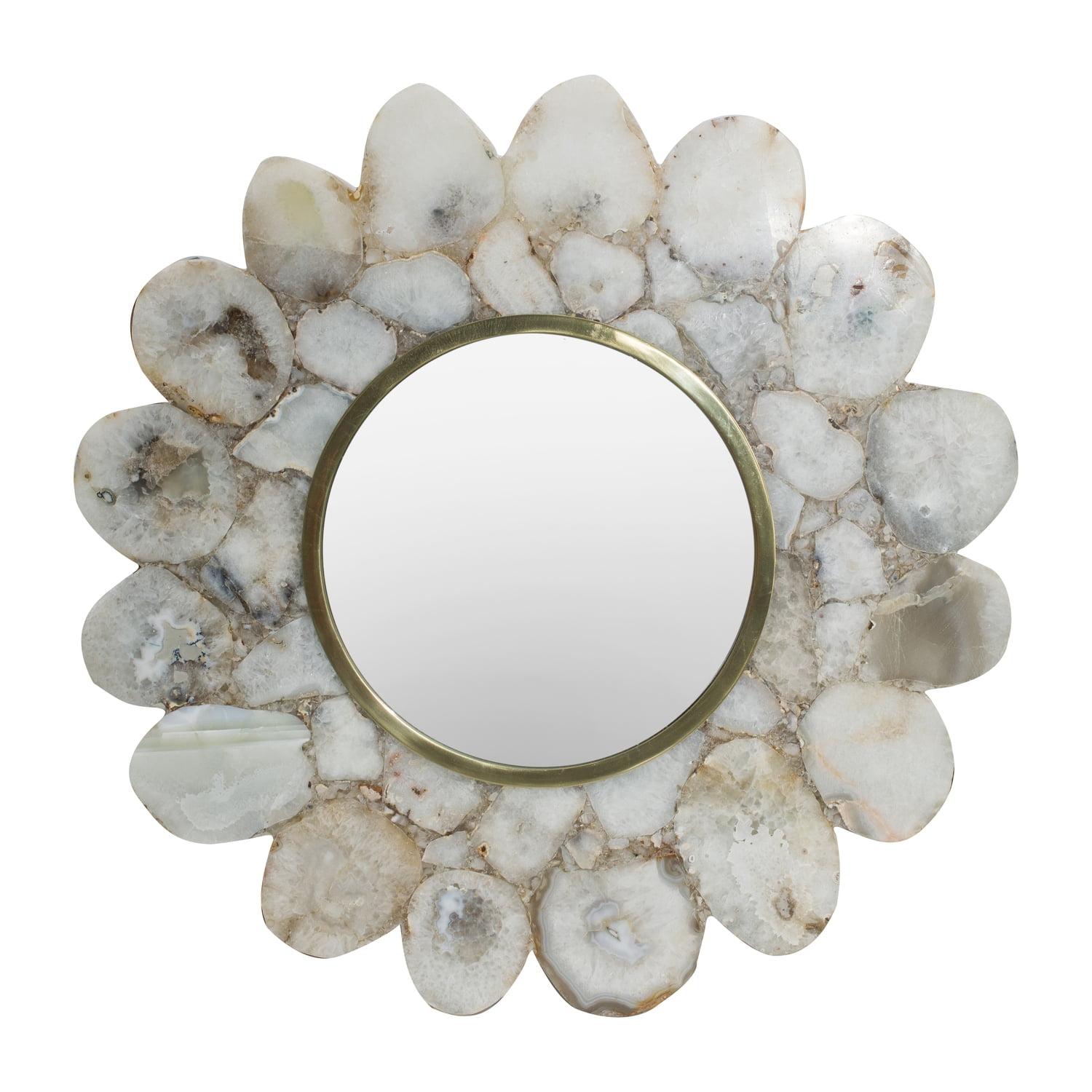 A&B Home Agate Flat Mirror