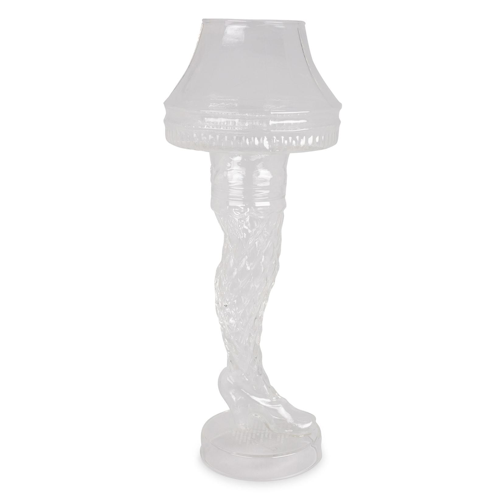 Silver Buffalo A Christmas Story Leg Lamp Molded Glass Cup | Holds 17 Ounces