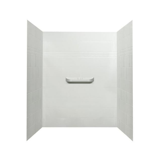 A&E Bath and Shower Alexa Acrylic Alcove Shower Wall