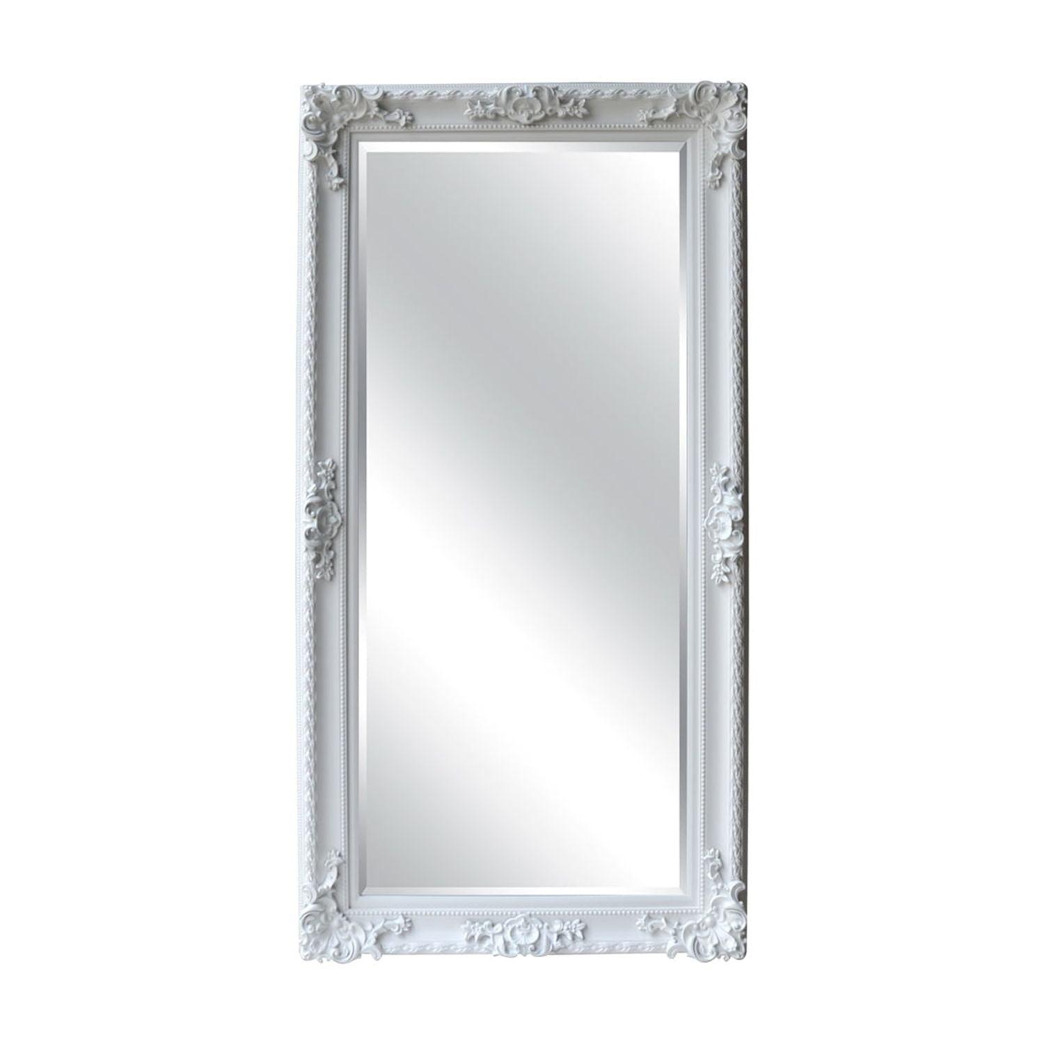 A&E Bath and Shower Metal Flat Floor Mirror