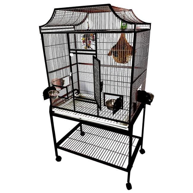 Elegant Blue 32 x 21 Metal Flight Bird Cage