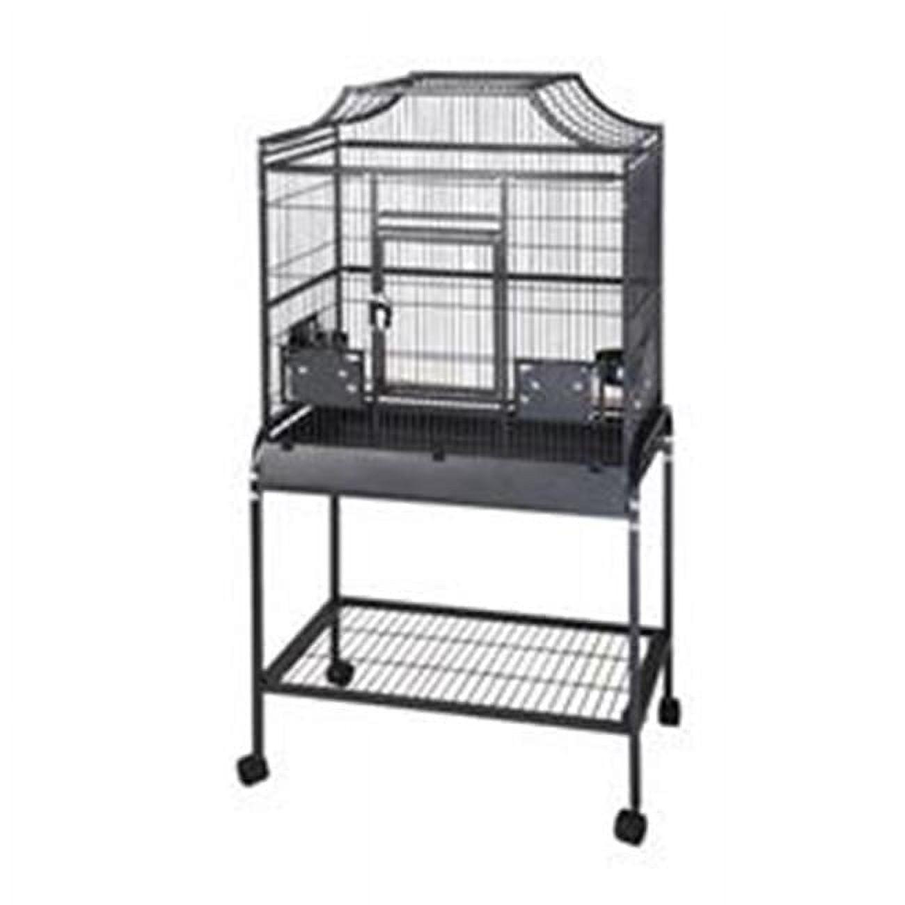 MA2818FL Black Elegant Style Flight Bird Cage, by A&E Cage Company