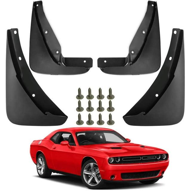 A-Premium Splash Guards Mud Flaps Replacement for Dodge Challenger 2015-2019 (Not for Widebody Coupe) Front and Rear 4-PC Set