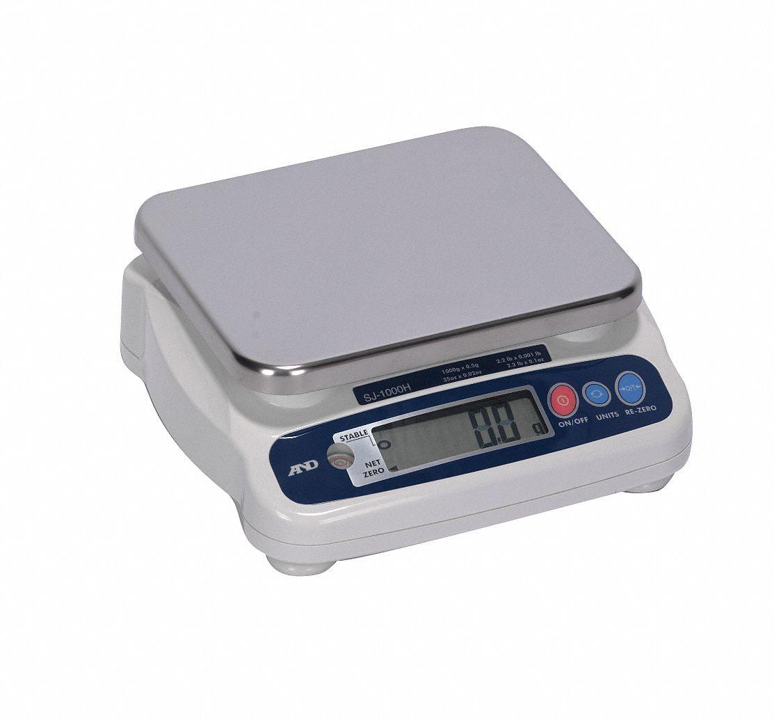 Compact Digital Stainless Steel Bench Scale with LCD Display