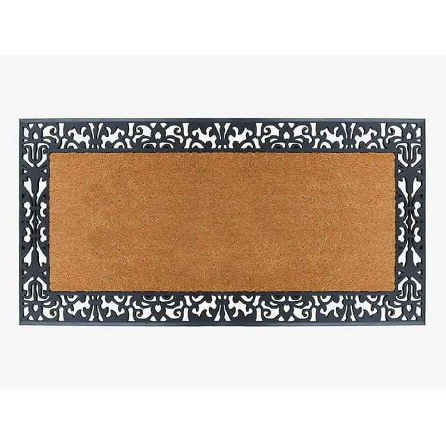 A1HC Entrance Door Mats, 30” x 60”, Durable Large Outdoor Rug, Non-Slip Welcome Doormat, Rubber Backed Low-Profile Heavy Duty Door Mat, Indoor Outdoor for Front Door, High Traffic Areas