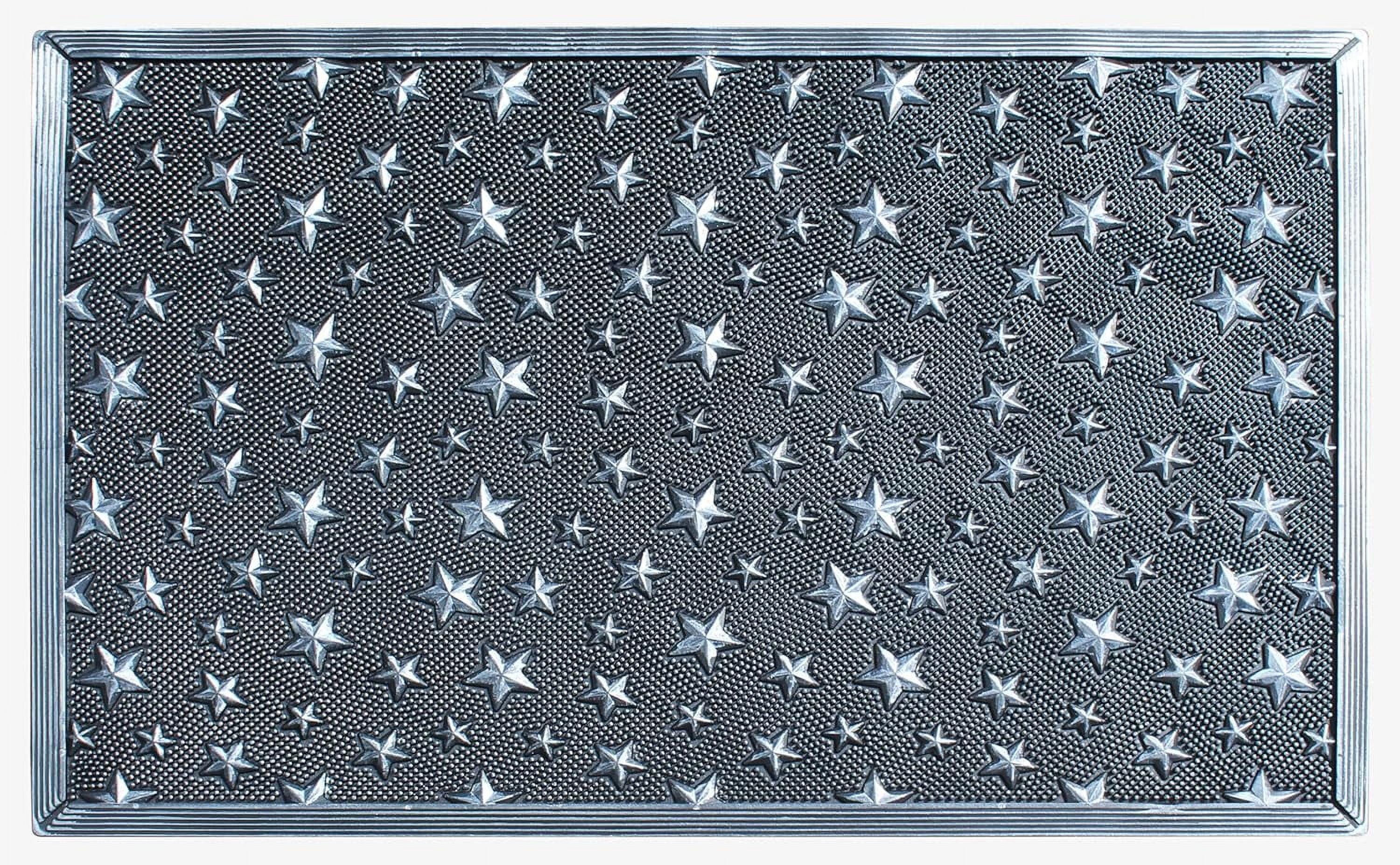 A1HC Good Luck Design Rubber Pin Welcome Door Mats 24"x36" for Outdoor Entrance, Fun Designed Doormat, Welcome Mats for Front Door Non-Slip Backing Rubber Doormat for Indoor Outdoor Use