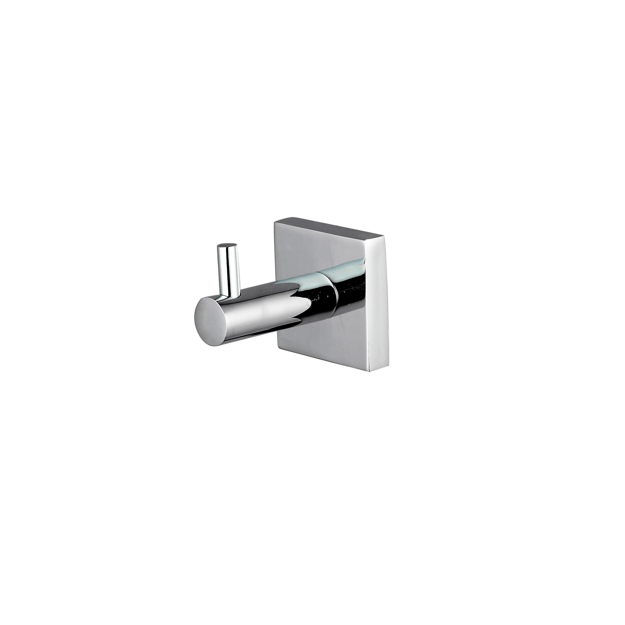 Vina Chrome Wall Mounted Robe Hook with Zinc Base