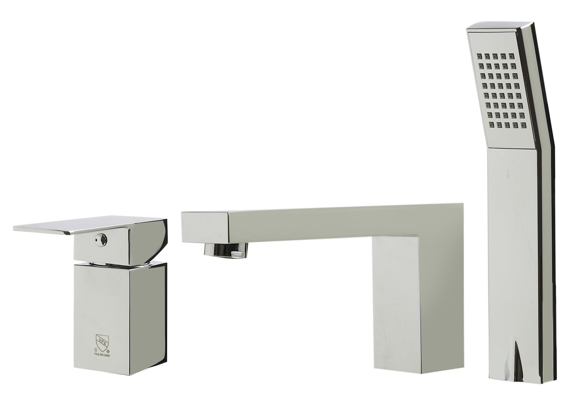 1 Handle Deck Roman Tub Faucet with Diverter