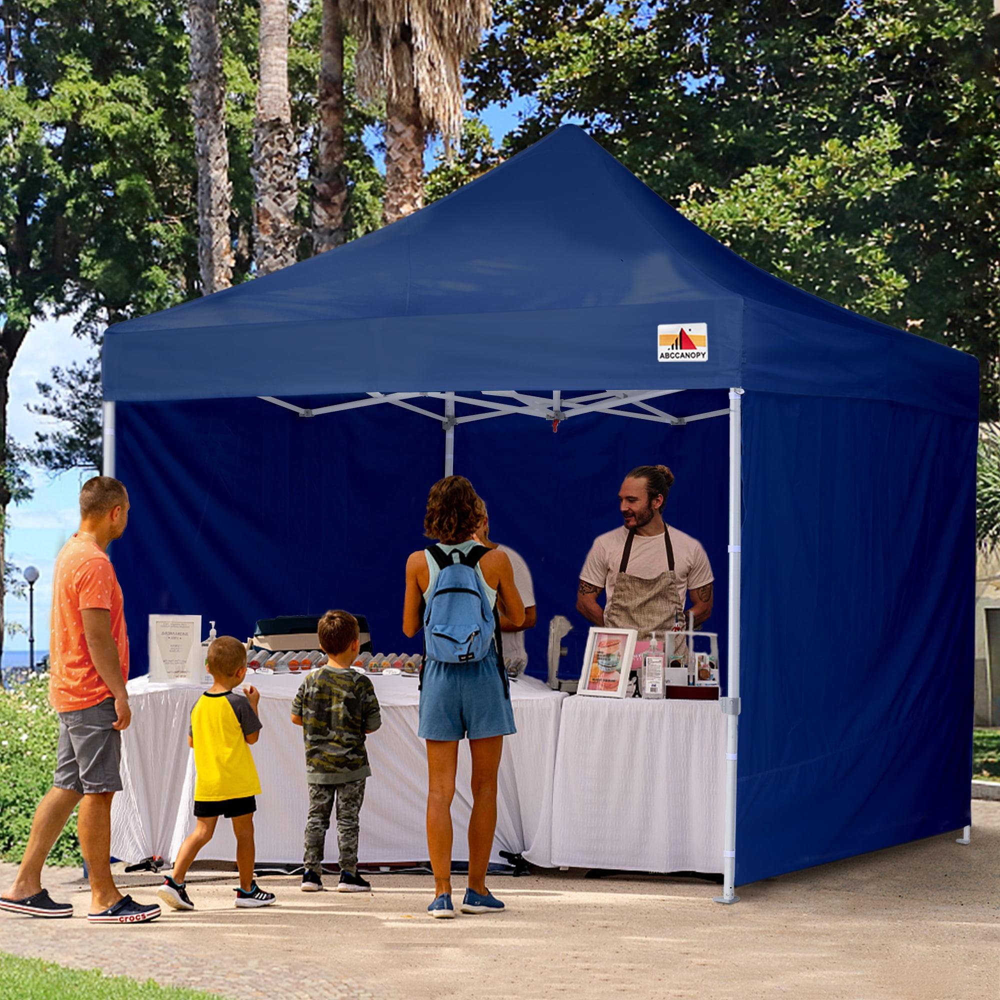 ABCCANOPY Commercial 10 ft. W x 10 ft. D Instant Shade Pop-Up Canopy The Pop Up Canopies