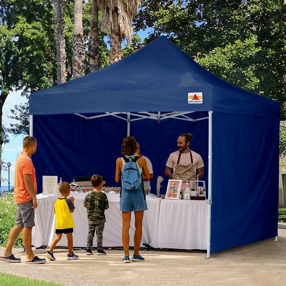 ABCCANOPY Commercial 10 ft. W x 10 ft. D Instant Shade Pop-Up Canopy The Pop Up Canopies