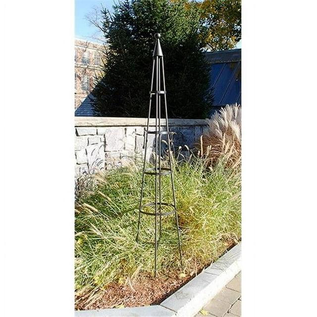Latitude Run® Alarcon-Chacon 84'' H x 13'' W Iron Obelisk Trellis