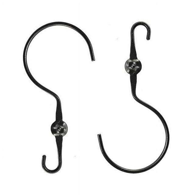 ACHLA Metal Weather Resistant Hook Plant Stand (Set of 2)