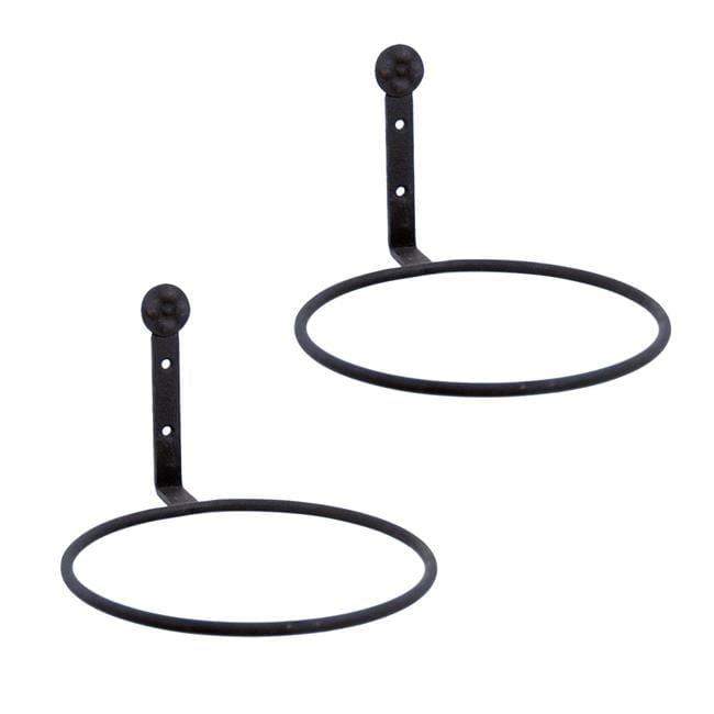 ACHLA Metal Weather Resistant Bracket Plant Stand (Set of 2)
