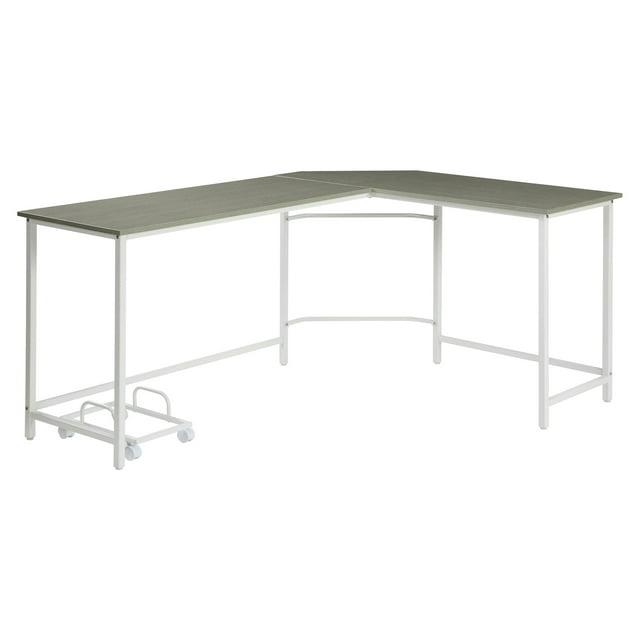 Acme Furniture 66" Dazenus Desk Gray/White Finish