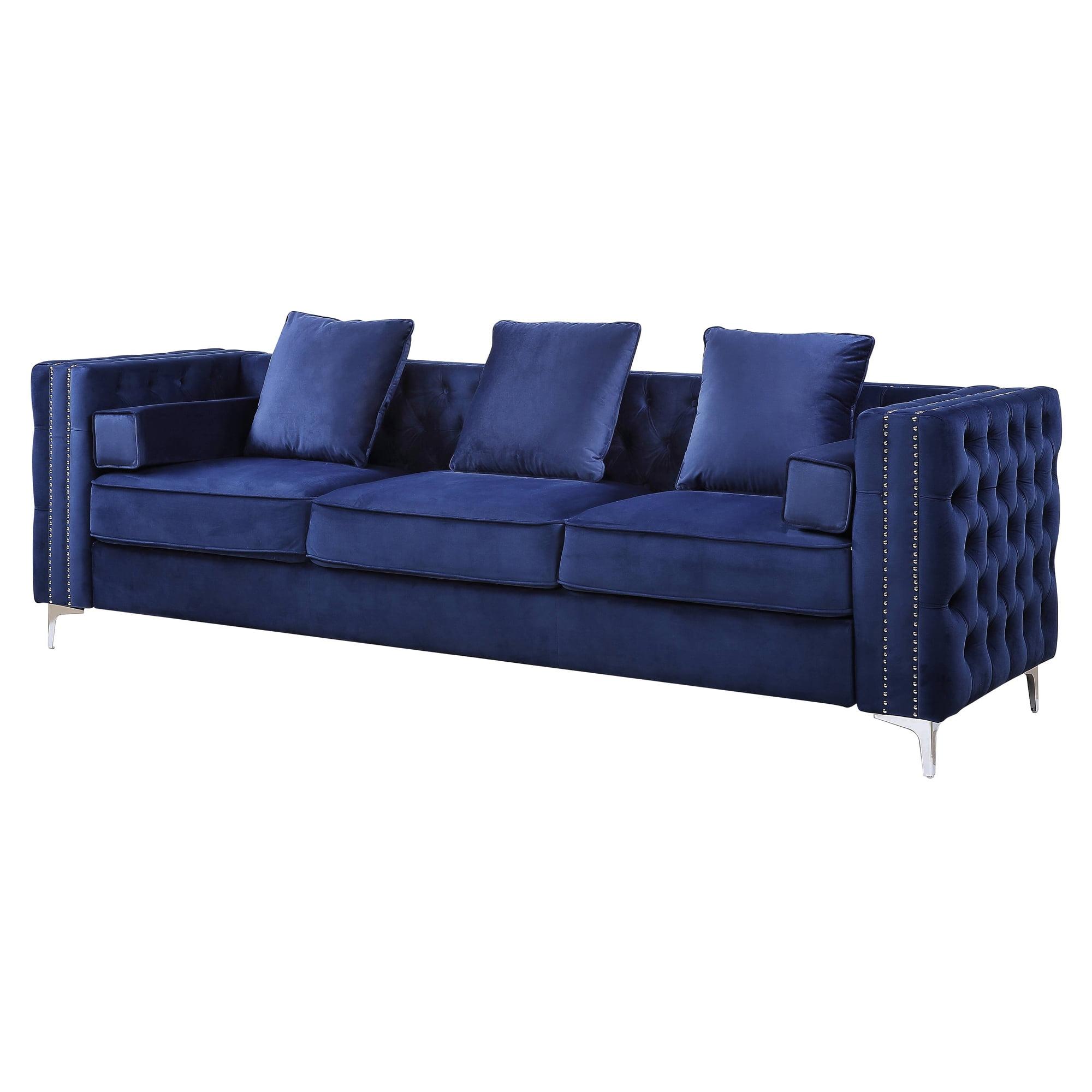 103'' Velvet Sofa