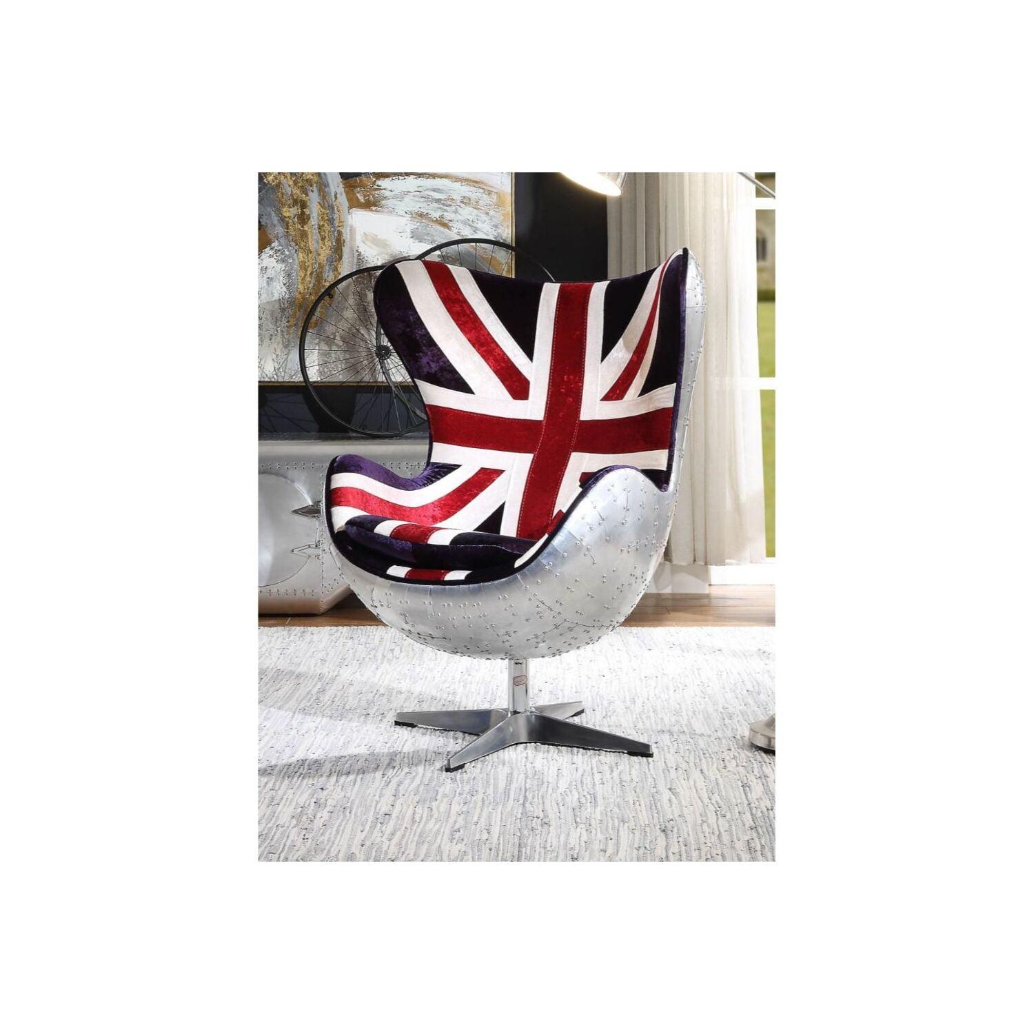 Brancaster Upholstered Swivel Accent Chair