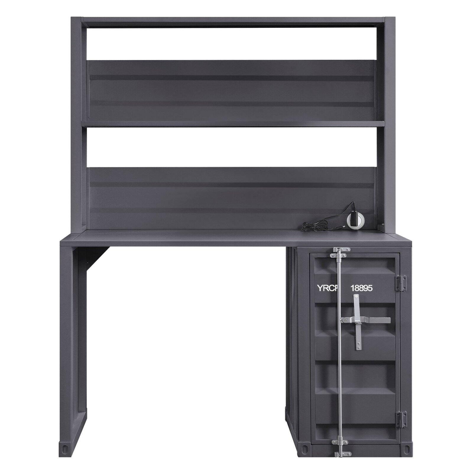 Cargo 47" Desks Gunmetal - Acme Furniture