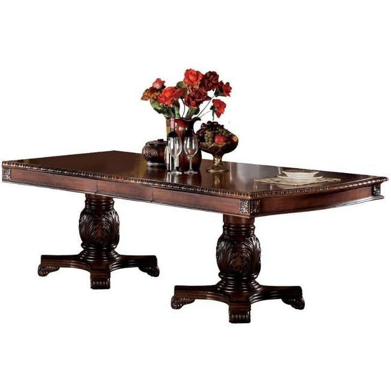 Acme Furniture 46" Chateau De Ville Dining Table Cherry Finish